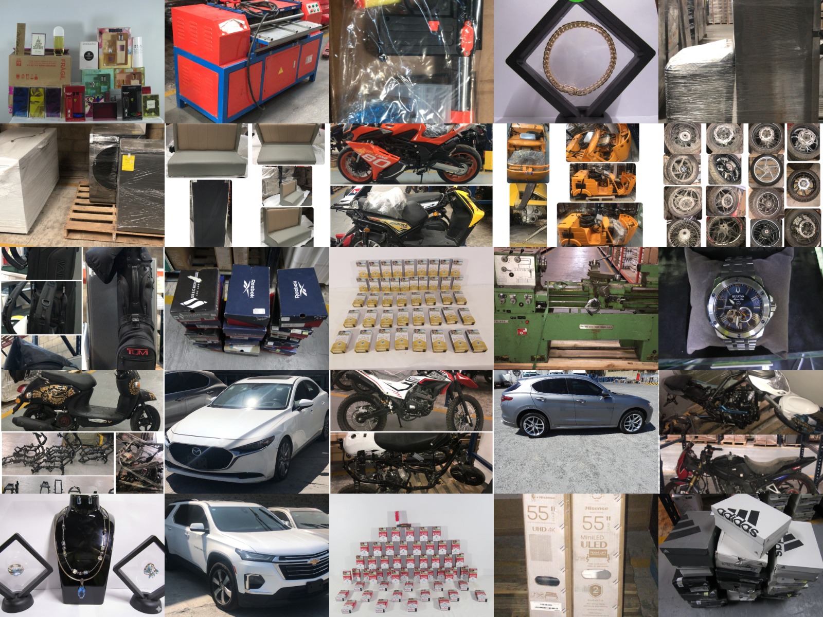 Subasta presencial en sala