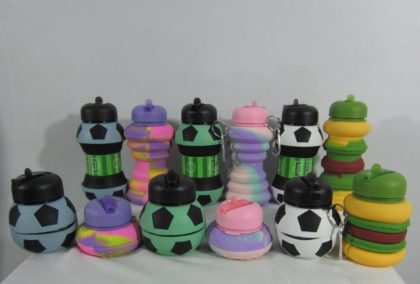 Lote conformado por: 114 Pzas aprox botellas expandibles diversos
