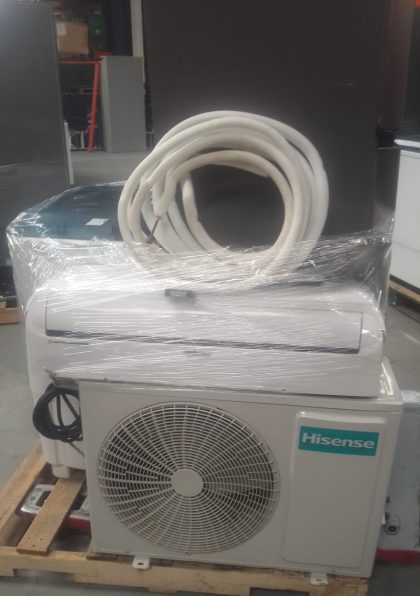 Lote conformado por: 1 REFRIGERADOR - 1 LAVADORA - 1 MINI SPLIT - 1 AIRE ACONDICONADO