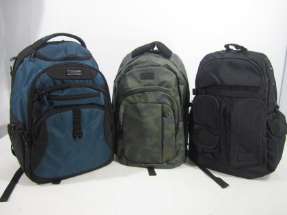 3 PZAS MOCHILAS MARCA RECONOCIDA
