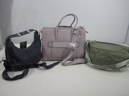3 PZAS BOLSOS DE MANO DIVERSOS