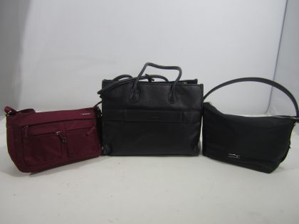 3 PZAS BOLSOS DE MANO DIVERSOS