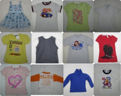 200 PZAS APROX ROPA DIVERSA PARA NI�O & NI�A