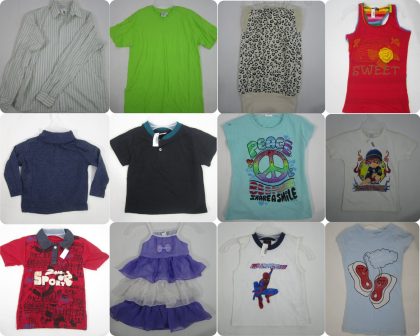 200 PZAS APROX ROPA DIVERSA PARA NI�O & NI�A