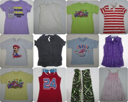 200 PZAS APROX ROPA DIVERSA PARA NI�O & NI�A