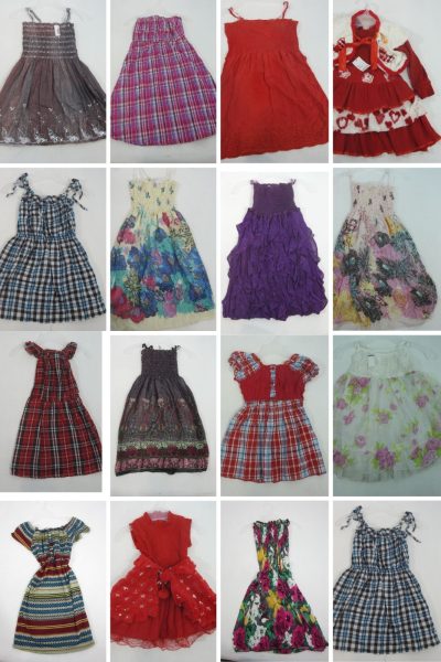 40 PZAS VESTIDOS PARA NIÑA DIVERSOS
