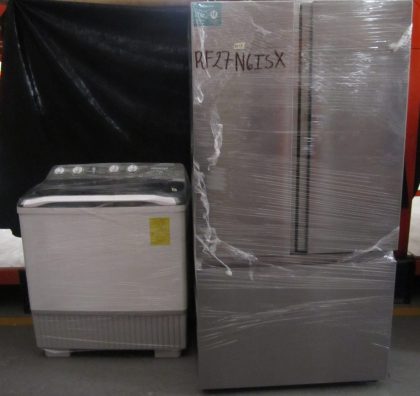 1 REFRIGERADOR Y 1 LAVADORA