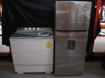 1 REFRIGERADOR Y 1 LAVADORA