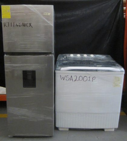 1 LAVADORA Y 1 REFRIGERADOR