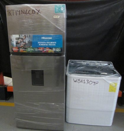 1 LAVADORA Y 1 REFRIGERADOR