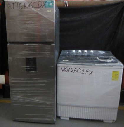 1 LAVADORA Y 1 REFRIGERADOR
