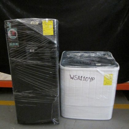 1 LAVADORA Y 1 REFRIGERADOR
