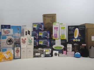 209 PZAS APROX DE BIENES DIVERSOS COMO: VENTILADORES, KIT TECLADO, BOCINA INALÁMBRICA, CABLE HDMI, MICRÓFONO INALÁMBRICO Y ETC.
