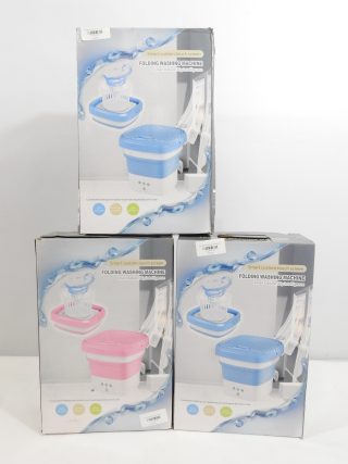 28 PZAS APROX DE BIENES DIVERSOS COMO: SENSOR DE OXÍGENO, MINI LAVADORA PORTÁTIL, RELOJ DE PARED DIGITAL Y ETC.