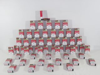 900 PZAS ESTUCHE METALICO DE LAMINA PROMOCIONAL PARA FUMADORES COLOR ROJO