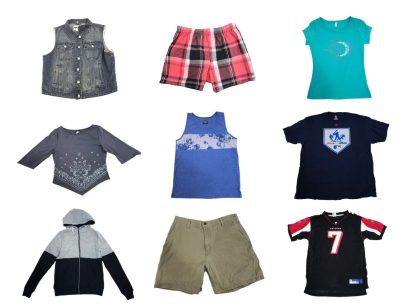 150 PZAS APROX ROPA DIVERSA DE DAMA Y CABALLERO