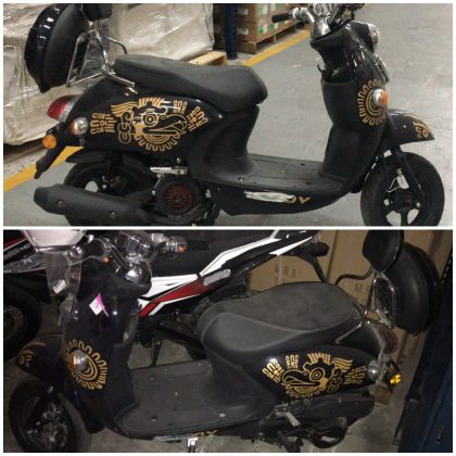 1 SCRAP DE MOTOS, NO APTAS