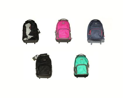 5 PZAS  MOCHILAS DE CARRITO