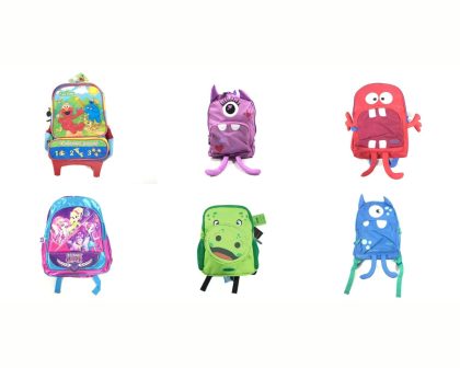 15 PZAS MOCHILA INFANTIL CHICA