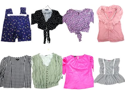 118 PZAS APROX ROPA DE DAMA