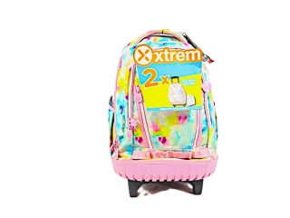 6 PZAS MOCHILA INFANTIL CARRITO