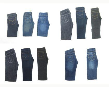50 PZAS APROX PANTALON MEZCLILLA NIÑA/NIÑO
