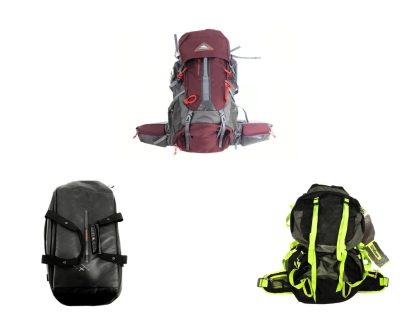 3 PZS MOCHILAS DE ACAMPAR
