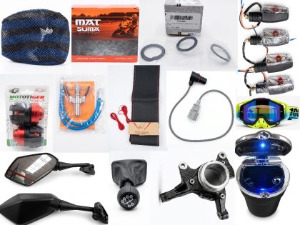 APROX. 20 PZAS. REFACCIONES PARA MOTOCICLETA - AUTOMÓVIL