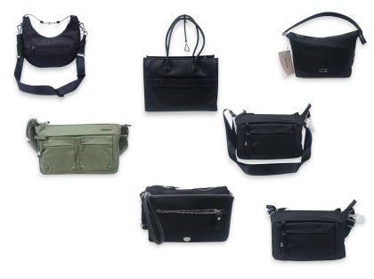 7 PZAS. BOLSA DE DAMA