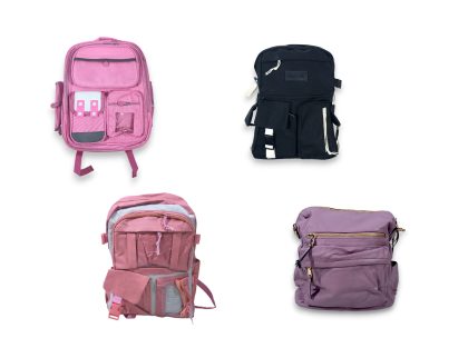 9 PZAS. MOCHILAS