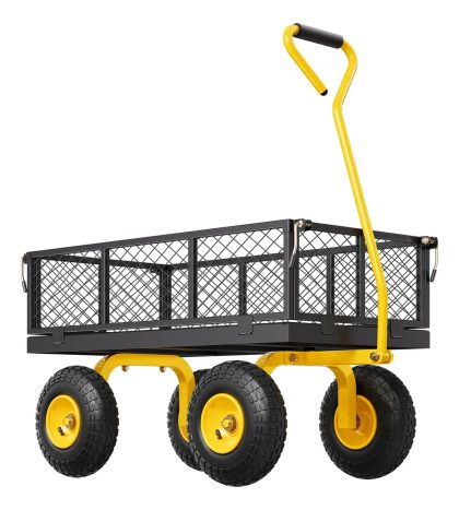 CARRITO RESISTENTE DE JARDIN - CARRITO PLEGABLE CON TOLDO.