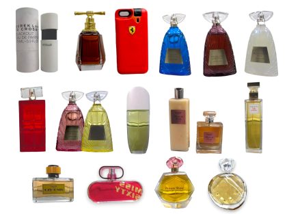 APROX. 20 PZAS. PERFUMES ORIGINALES DE MARCA RECONOCIDA.