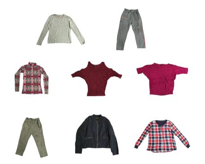 APROX. 75 PZAS. ROPA DIVERSA DE MARCAS RECONOCIDAS.