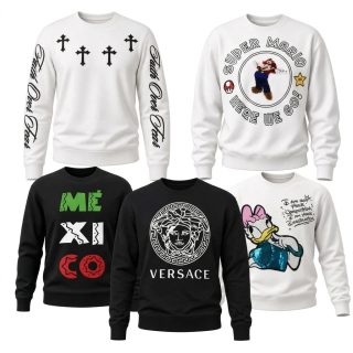 5 SUDADERAS.