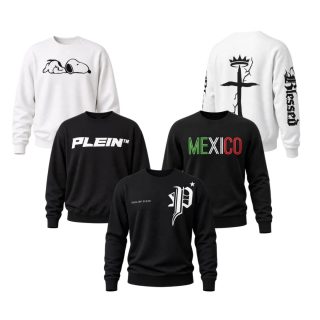 5 SUDADERAS.