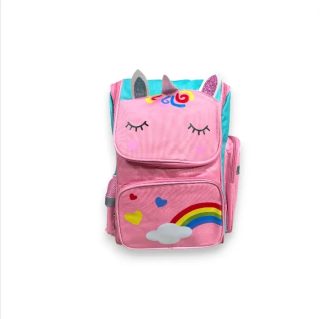 APROX. 23 PZAS. MOCHILA INFANTIL DE UNICORNIO.