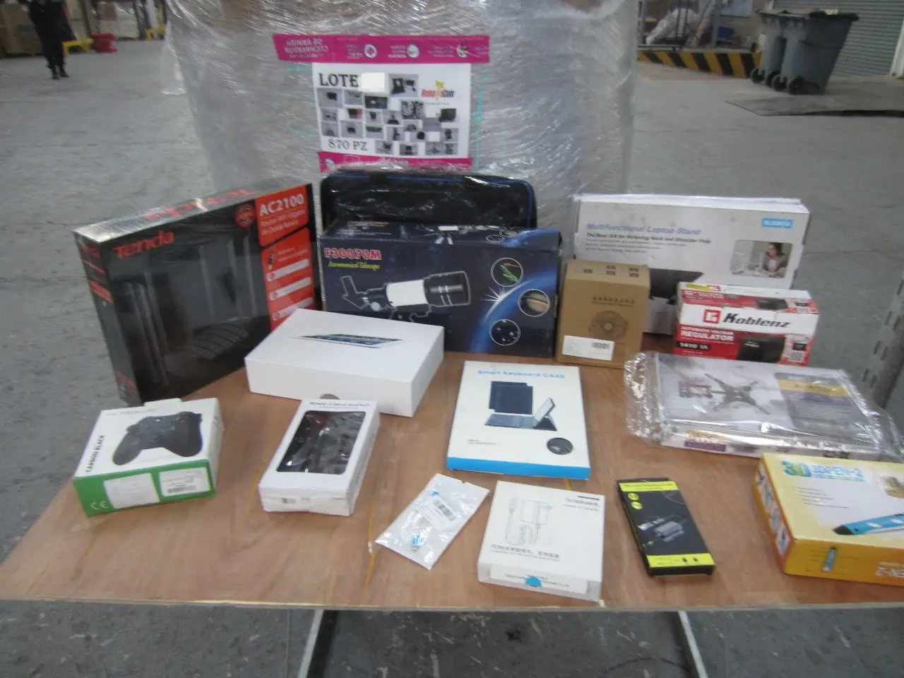 870 PZAS PRODUCTO DIVERSO