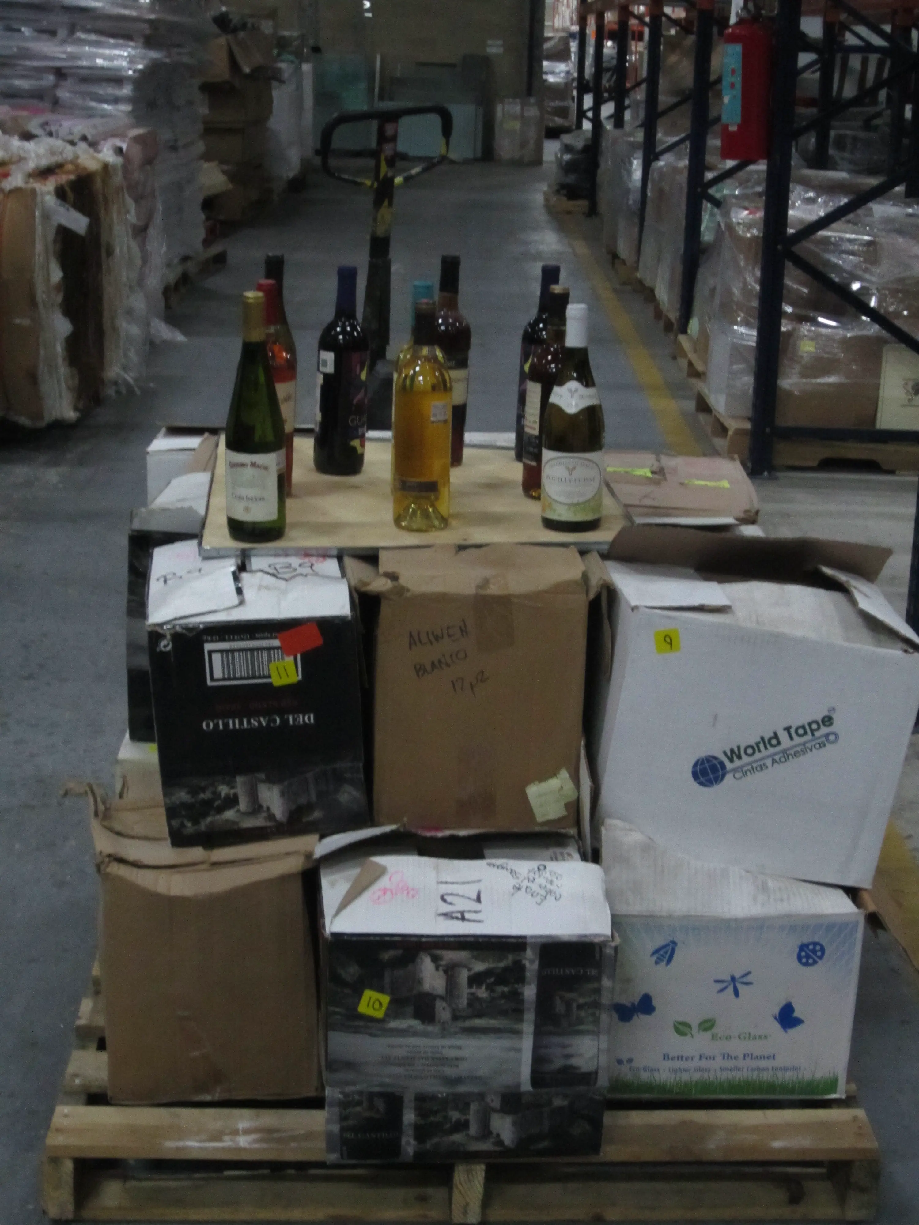 264 BOTELLAS DE VINOS,  DIVERSAS MARCAS Y TIPOS