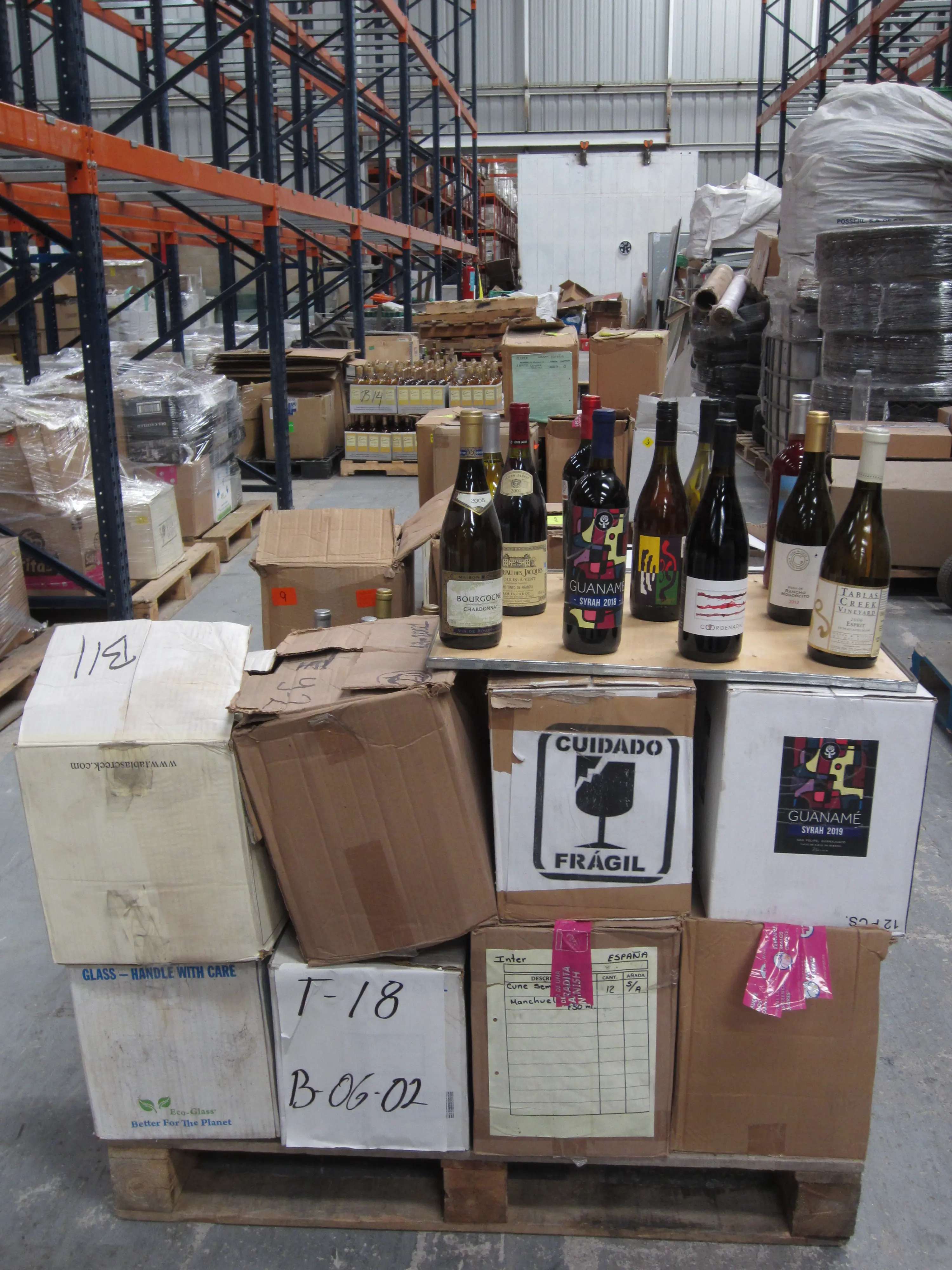 264 BOTELLAS DE VINOS,  DIVERSAS MARCAS Y TIPOS