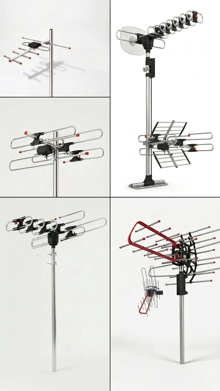 21 PZAS DE ANTENAS.