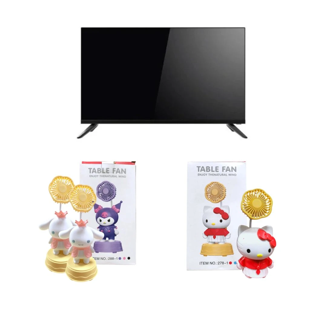PANTALLA 65" UN65U8000FFXZX - 96 PZAS. APROX. VENTILADORES DE ESCRITORIO