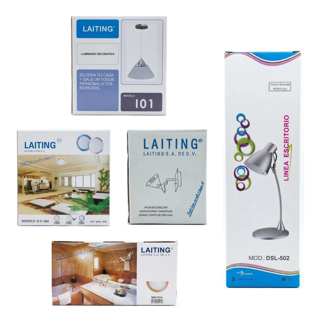 18 PZAS. APROX. DE LUMINARIA