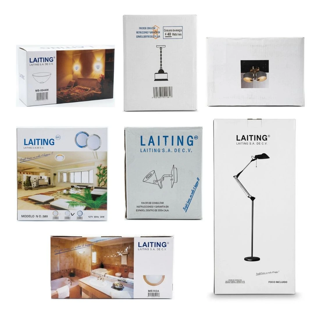 14 PZAS. DE LUMINARIA.