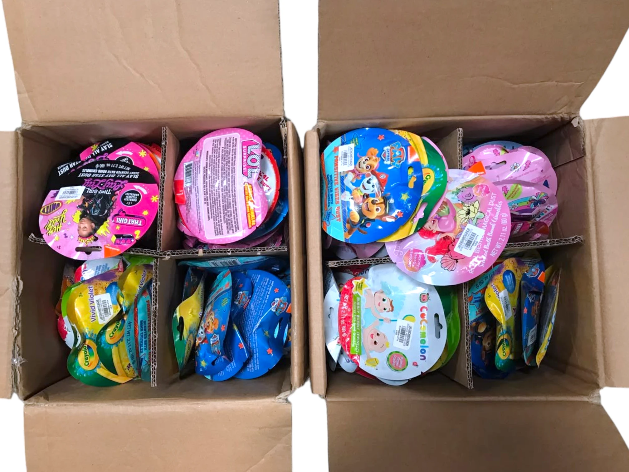 120 PZAS. APROX. BOMBAS DE JABÓN PARA NIÑOS - 13 PAQUETES BOXERS DE NIÑO. — imagen 11