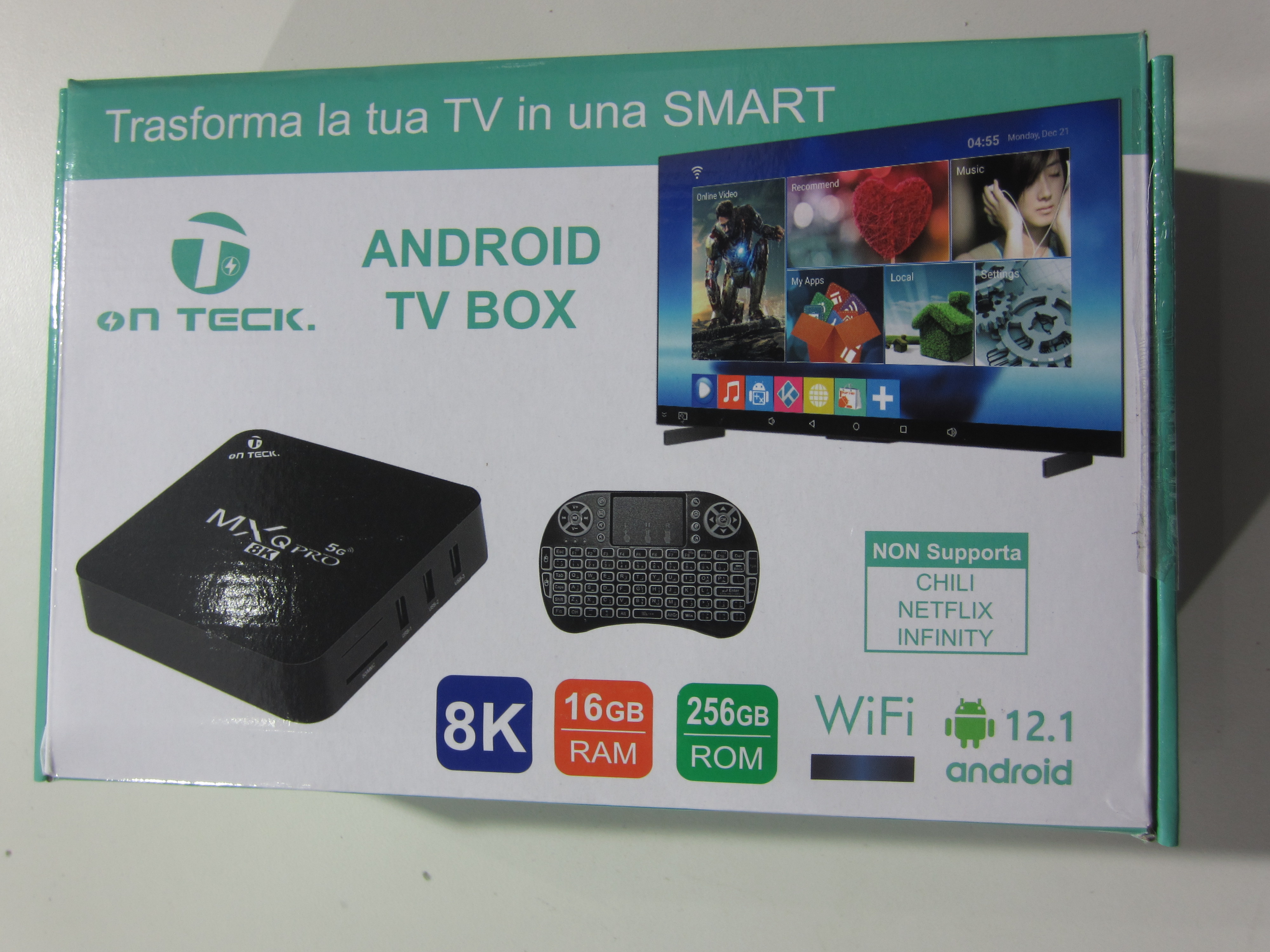 LOTE DE ANDROID TV BOX ON TECK: TODO EN TU PANTALLA