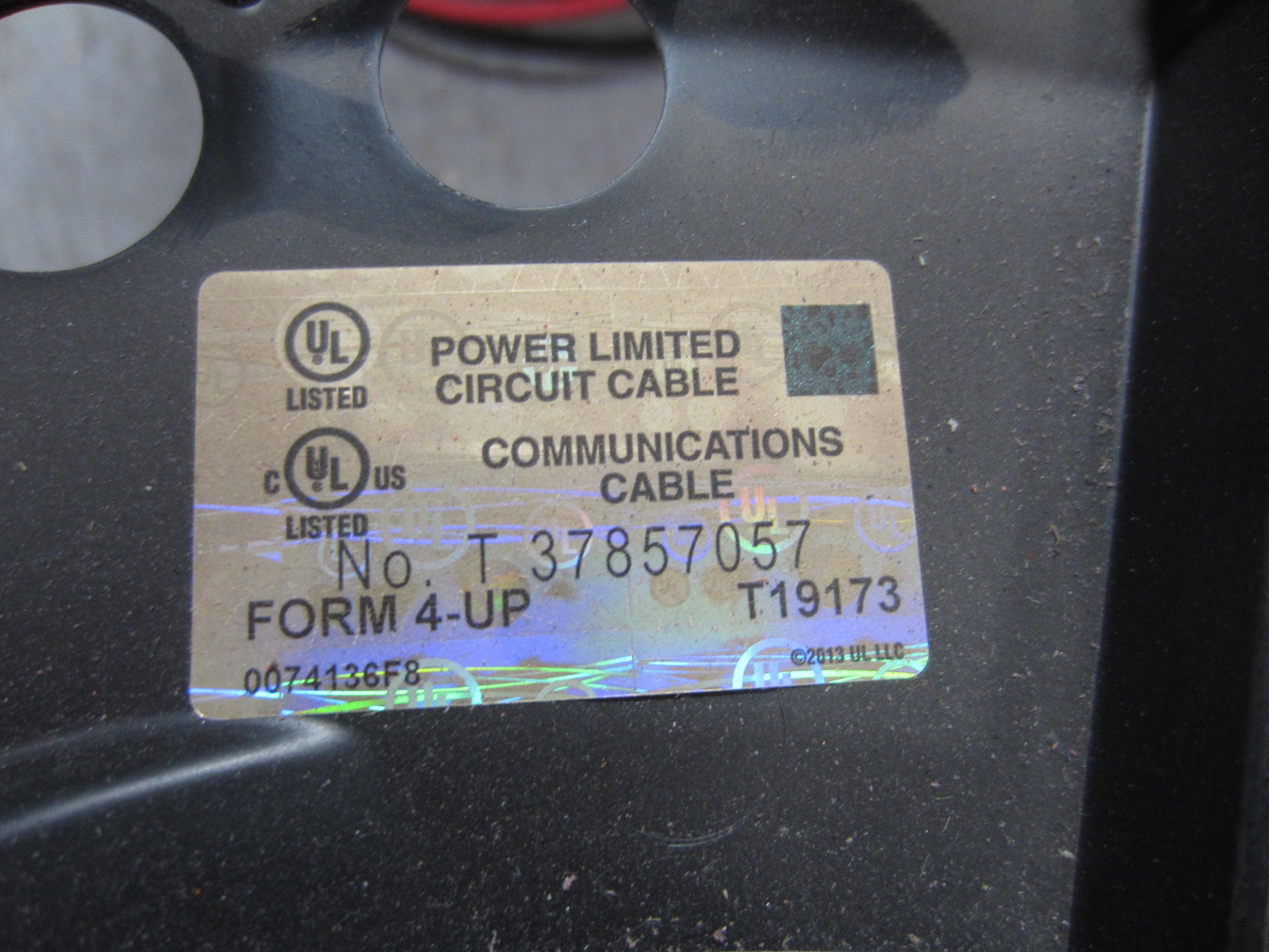 LOTE DE CARRETES CON CABLE ANTIFLAMA DE ALTA RESISTENCIA