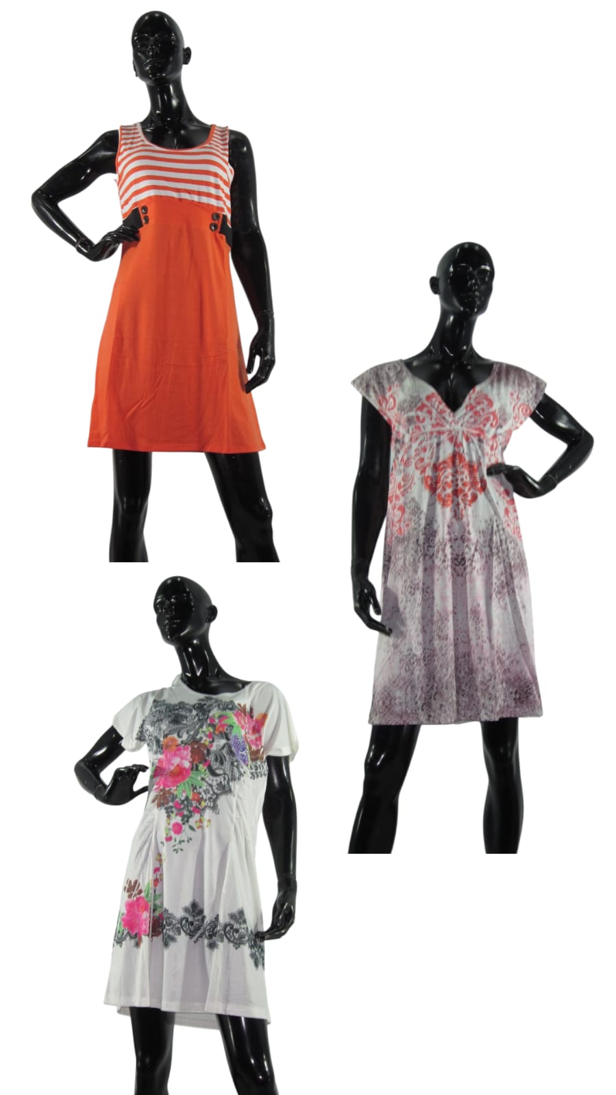 LOTE DE VESTIDOS DIVERSOS EN DIFERENTES ESTILOS Y COLORES #5