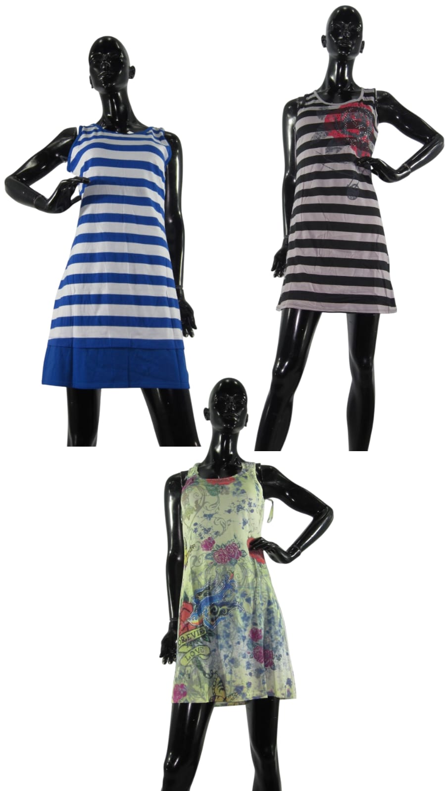 LOTE DE VESTIDOS DIVERSOS EN DIFERENTES ESTILOS Y COLORES #6