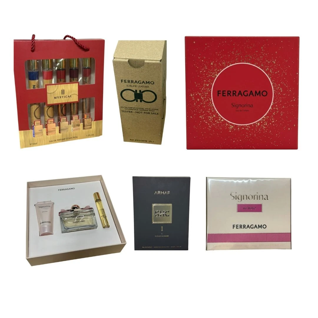 10 PZAS. PERFUMES.