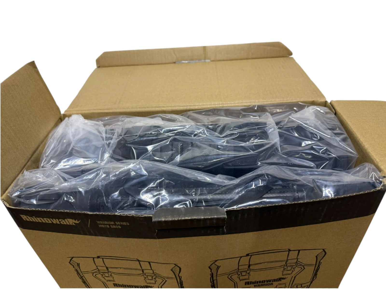 2 PZAS. ALFORJAS PARA MOTOCICLETA RHINOWALK WARRIOR MYS2406. — imagen 4